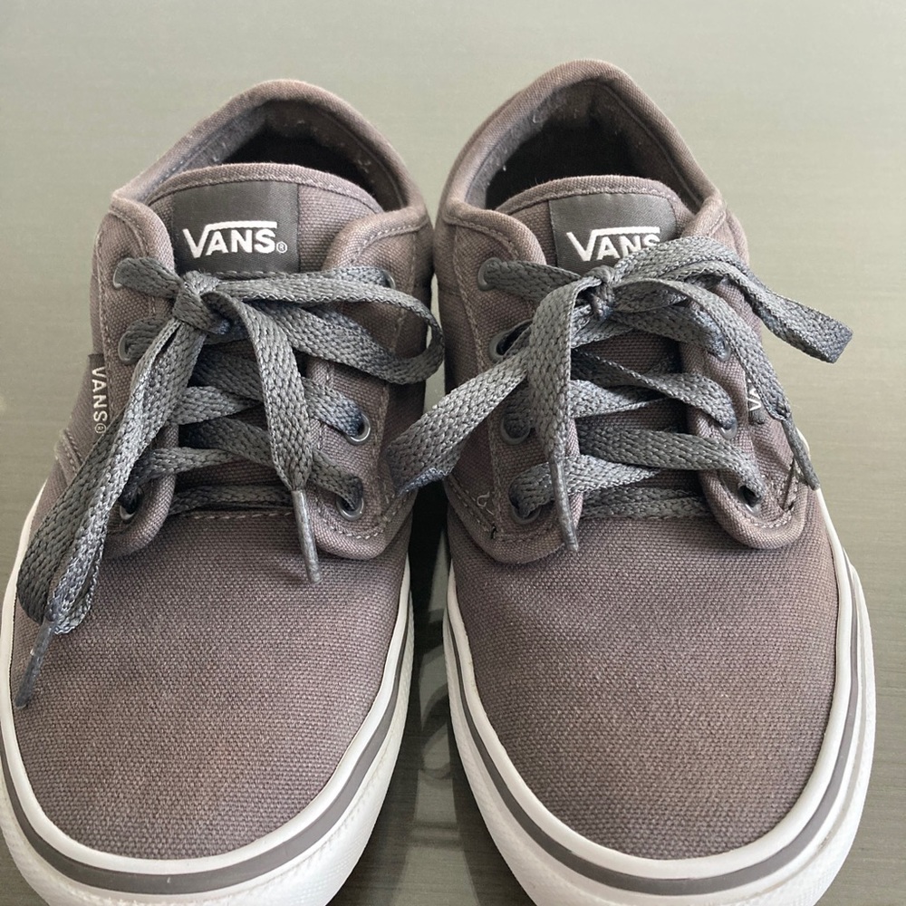 Boys Vans Gray Size 3Y